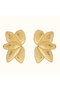 Heliophilia Silver Pendientes de Latón con Circonio en Dorado